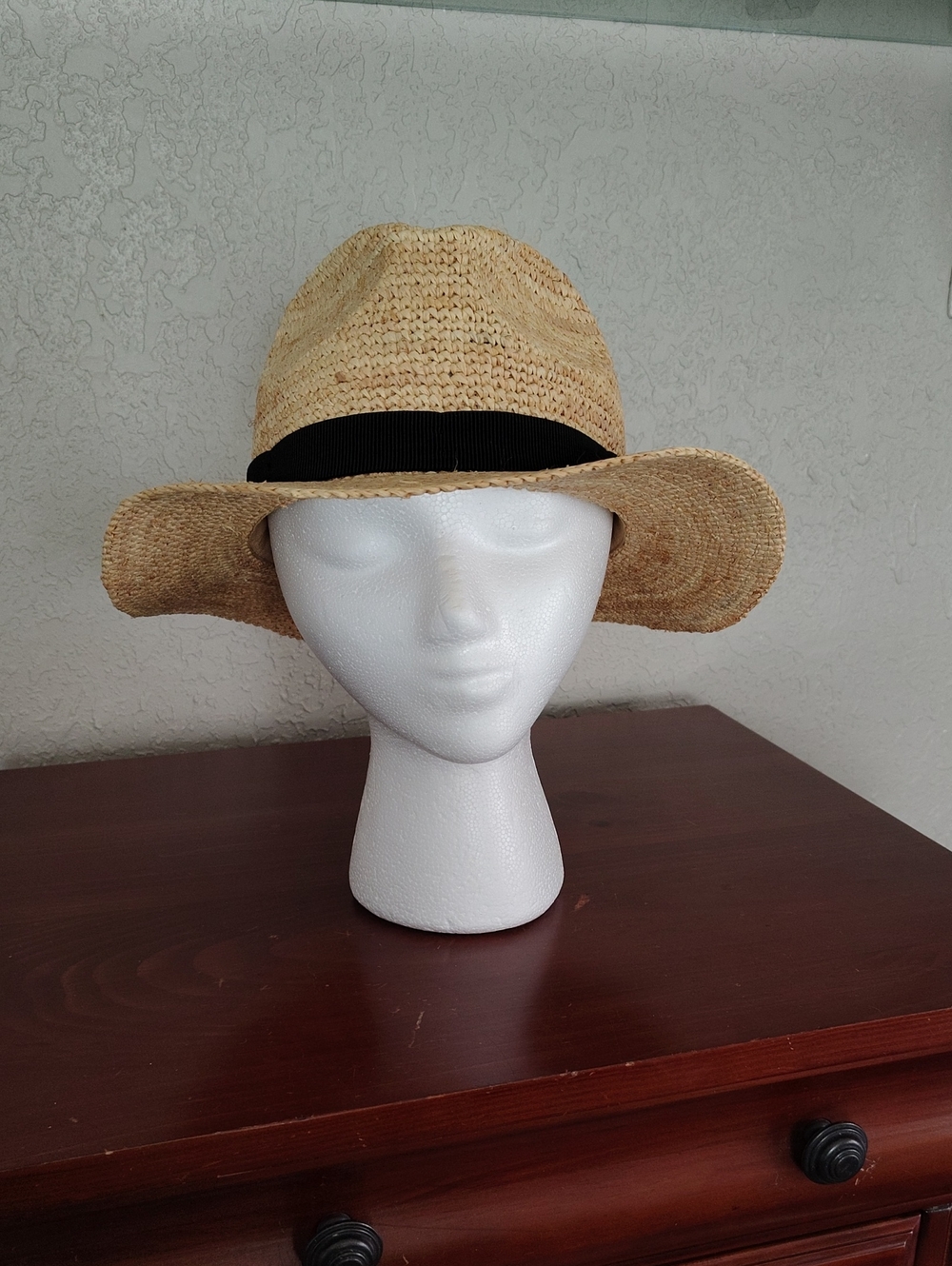 J. Crew Fedora Raffia Straw Hat S/M